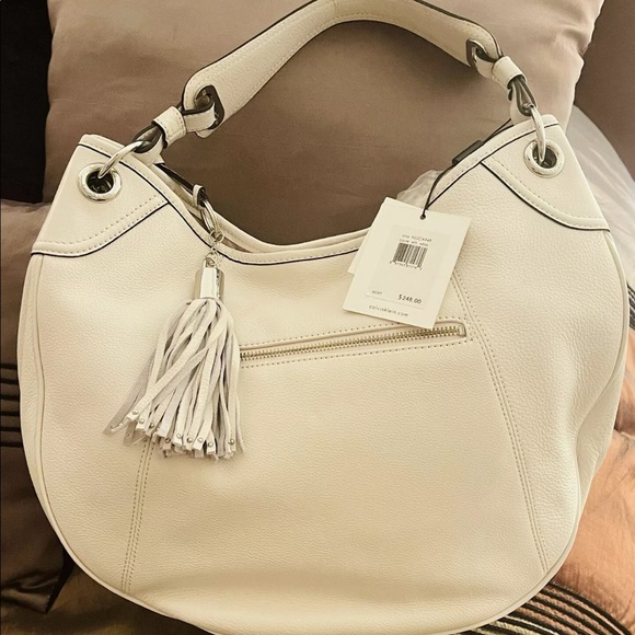Calvin Klein Handbags - Calvin Klein Handbag, NWT, Off White Color, Shoulder Bag, Leather